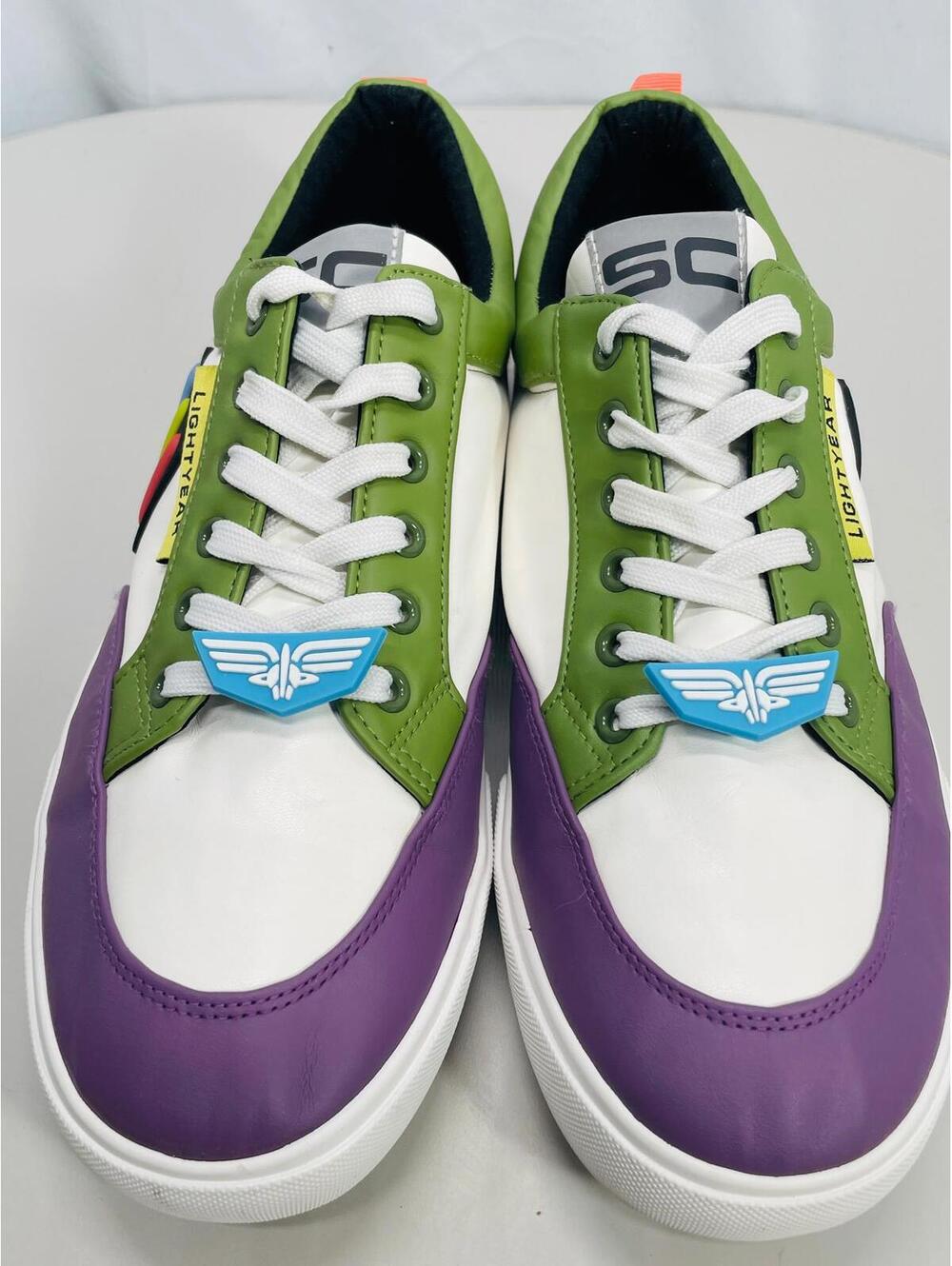 Disney Pixar Buzz Lightyear Toy Story Sneaker Lace Up Shoe Mens 11.5 - Picture 5 of 14